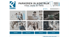 Desktop Screenshot of parko.be